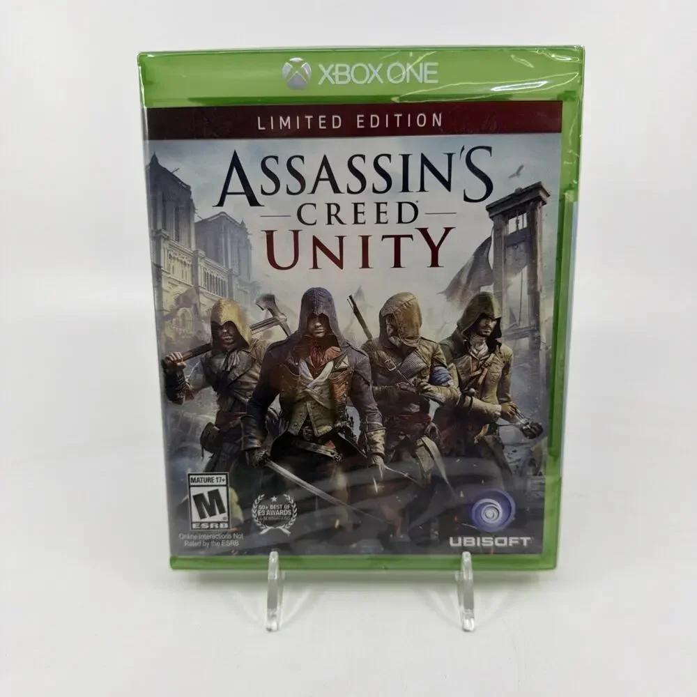 Xbox One Assassin's Creed Game Lot Odyssey CIB & Unity New Sealed Ubisoft